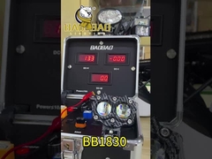 Φύλλα άνθρακα Κεφάλαιο Λευκό Κίτρινο Φλας Αλουμίνιο LED Φώτα για μοτοσυκλέτες