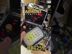 Πλαστικό 12V Μπλε Κόκκινο Φλας Παγκόσμιο Φως LED Moto