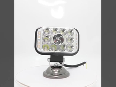 3 ιντσών Κόκκινο Μπλε Φλας 80V Φως προβολής μοτοσυκλέτας Διαθέσιμο φως LED προβολέα