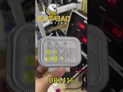 RGB 12V πλαστικό κόκκινο μπλε φλας οδήγησης LED φώτα Φως για μοτοσυκλέτα τροποποιημένο
