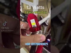 H4 Χάλυβα Λευκό Κίτρινο Διπλό Χρώμα 2 Πρόσωπα Με Σκυλί Μοτοσυκλέτα LED λαμπτήρα