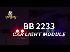 6 LED 12 LED VIP Φως Κόκκινο Μπλε Strobe Φαντική Μονάδα CG Διαθέσιμα ανταλλακτικά αυτοκινήτων