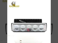 Προειδοποιητικό φως Κόκκινο μπλε Strobe μεταλλικό προβολέα λάμπα για μοτοσυκλέτα φωτεινή ομίχλη