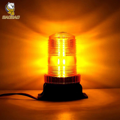Κόκκινο μπλε φλας 24V καθολικό φως LED προειδοποίησης περιστροφής