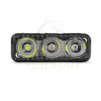 3 λαμπτήρες γυρισμού LED 9W σταθερή λάμψη Αδιάβροχο φως για μοτοσυκλέτα
