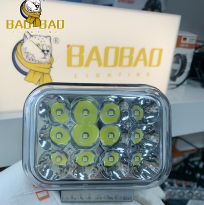 12Led Metal Red Blue Flashing Police Light Φως προβολέα για μοτοσυκλέτα