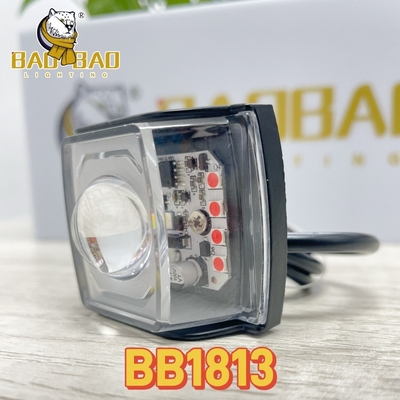 1 LED Μοτοσυκλέτα LED πολυχρωματικό Μίνι Φως Λουσένσι Φως Προβολέα Μοτοσυκλέτας