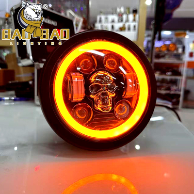 Αλουμίνιο 12V 5,75 ιντσών Φώτα εμπρός LED για μοτοσυκλέτα για HONDA CG CN GN CD70